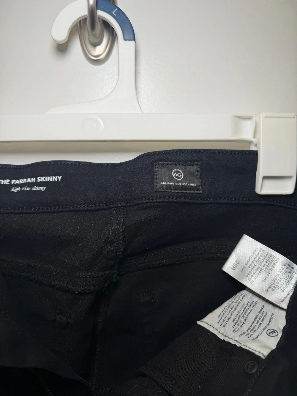 Ag Adriano Goldschmied Black Women's Skinny Jeans